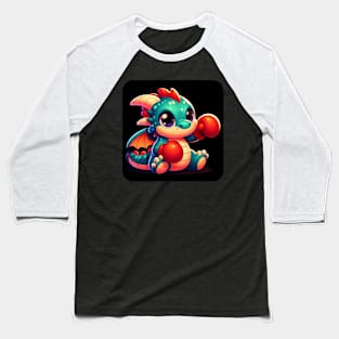 Rufie the Dragon - Boxing #2 Baseball T-Shirt